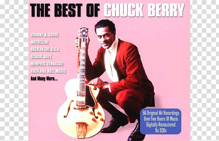The Best of Chuck Berry Rock and roll Album Musician, Chuck Berry Is On Top transparent background PNG clipart