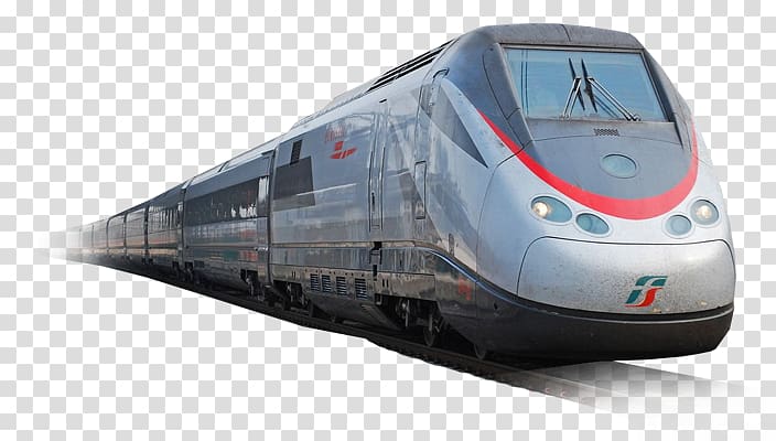 High-speed rail Train AVE Rail transport FS Class ETR 500, TGV transparent background PNG clipart
