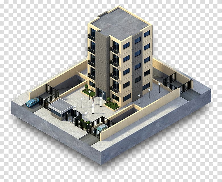 Blender Game Engine Particle system Rendering Polygon mesh, isometric building transparent background PNG clipart