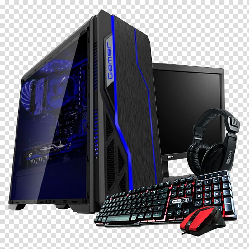 Computer Cases & Housings Gabinete Gamer Bluecase BG-009 ATX Gabinete Bluecase Gamer Bg 024 Sem Fonte, pc gamer transparent background PNG clipart