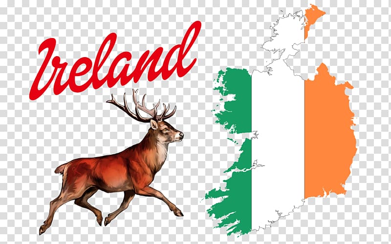 Flag of Ireland Republic of Ireland Map Irish Flag of England, map transparent background PNG clipart