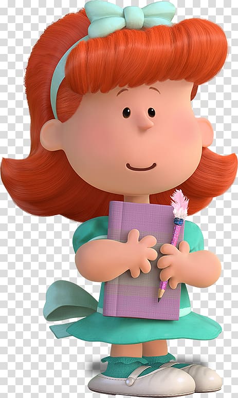 Little Red-Haired Girl Charlie Brown Snoopy Frieda Peppermint Patty, heather transparent background PNG clipart