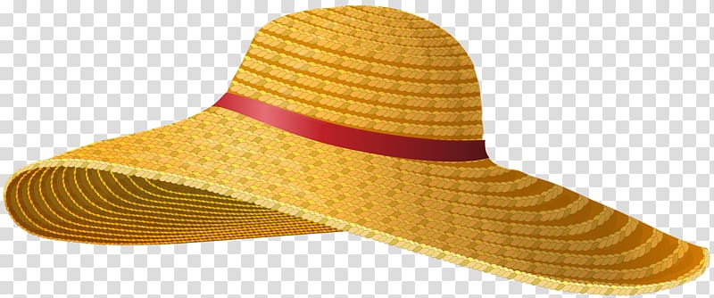 Straw hat Sun hat Cowboy hat , straw hat transparent background PNG clipart