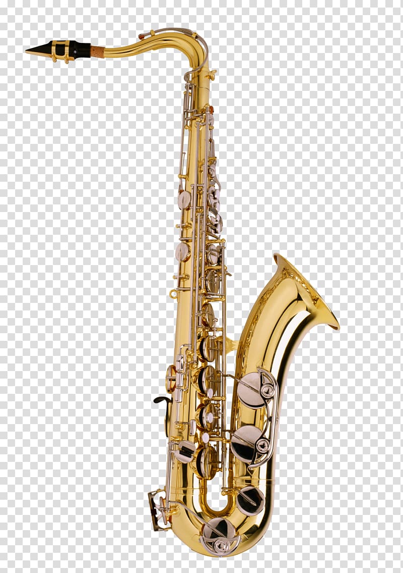 brass-colored saxophone, Saxophone Musical instrument Orchestra Wind instrument, Musical instruments saxophone transparent background PNG clipart
