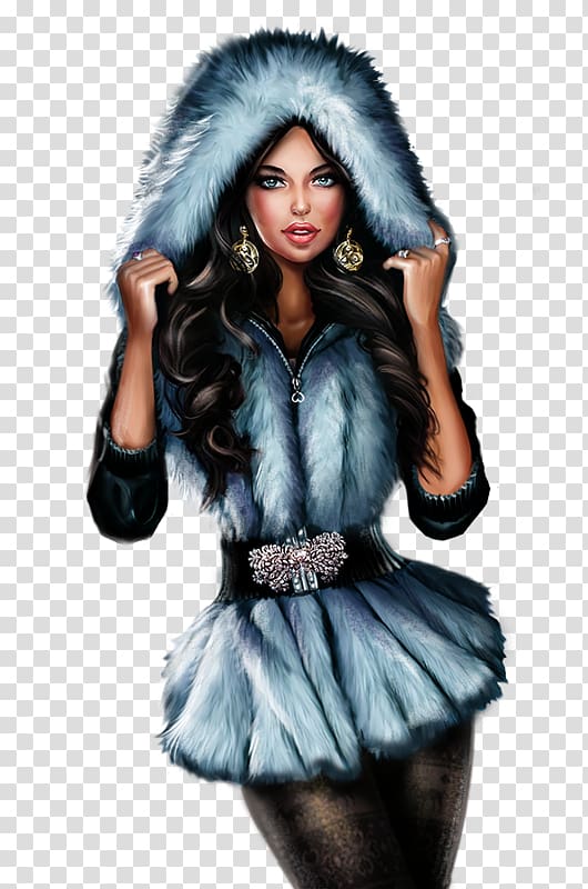 Fur clothing Female , verymany transparent background PNG clipart