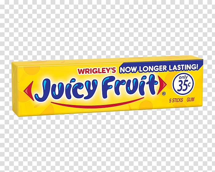 Chewing gum Juice Juicy Fruit Wrigley Company 0, chewing gum transparent background PNG clipart