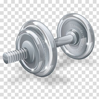 Dumbbell, Hantel transparent background PNG clipart