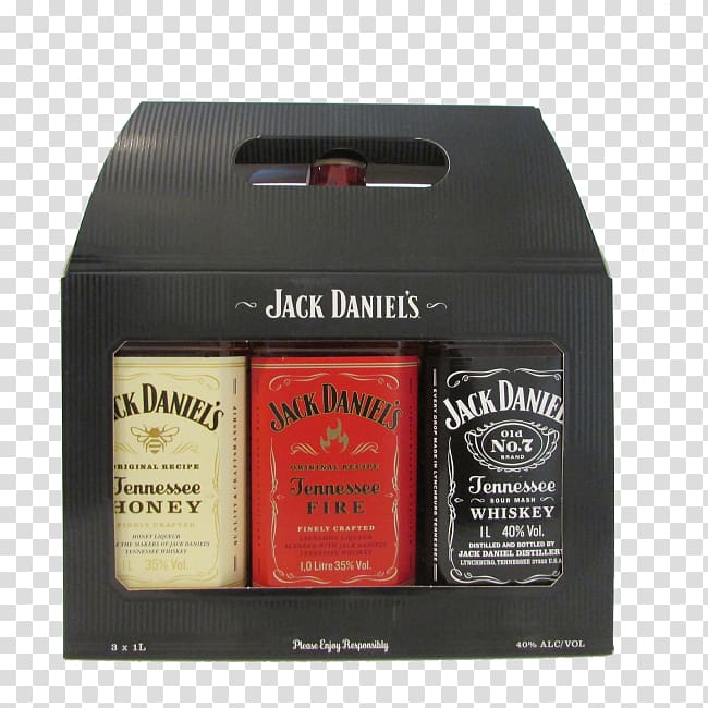 Liqueur Whiskey Distilled beverage Jack Daniel\'s Tennessee, bottle transparent background PNG clipart