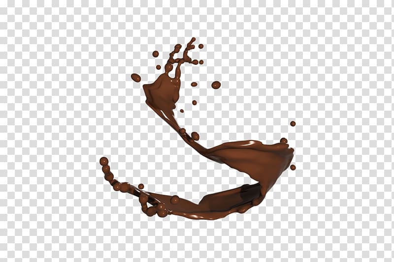 chocolate drink , Milk Chocolate Splash transparent background PNG clipart
