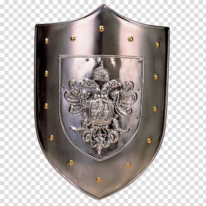 Toledo Shield Plate armour Weapon, shield transparent background PNG clipart