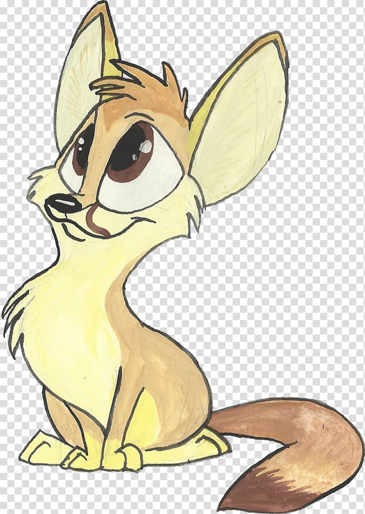 Fennec fox Whiskers , Fennec Fox transparent background PNG clipart