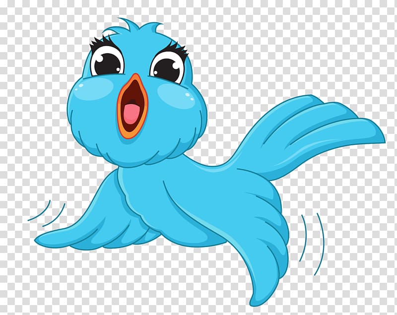 Bird , Blue Bird Cartoon , blue bird illustration transparent background PNG clipart