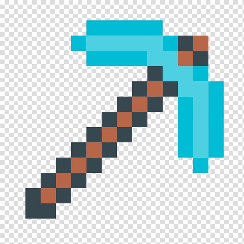 Minecraft: Pocket Edition Pickaxe Video game, crafts transparent background PNG clipart