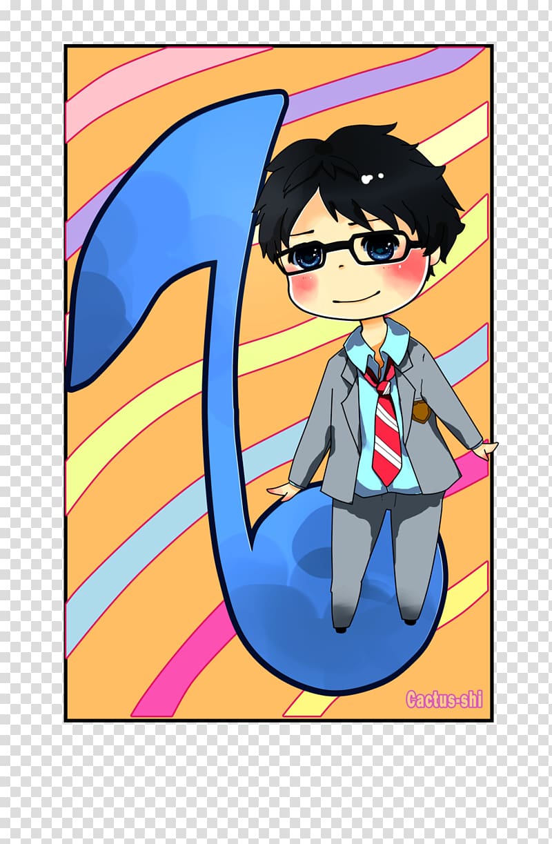 Character Line Fiction , shigatsu wa kimi no uso transparent background PNG clipart