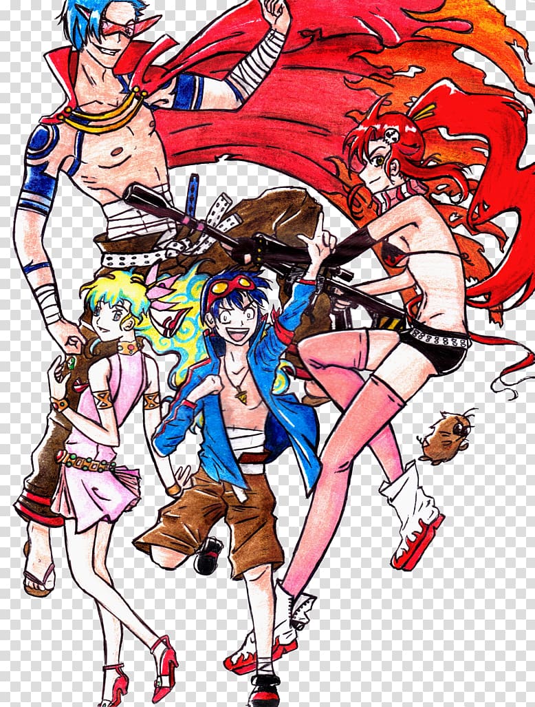 Kamina Drawing Gainax Sketch, others transparent background PNG clipart