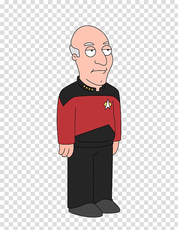 Family Guy: The Quest for Stuff Jean-Luc Picard Brian Griffin Glenn Quagmire, family guy transparent background PNG clipart
