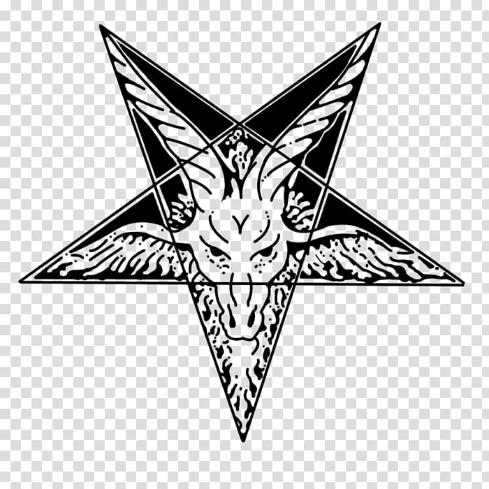 Goat Lucifer Sigil of Baphomet Pentagram, goat transparent background PNG clipart