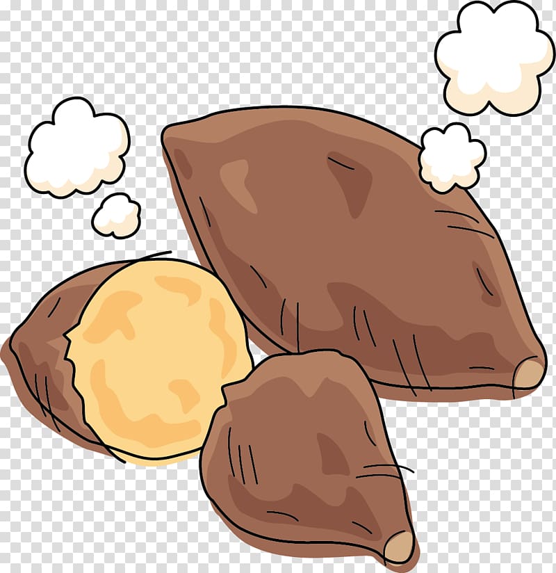 Sweet potato Cartoon, Sweet potato sketch transparent background PNG clipart