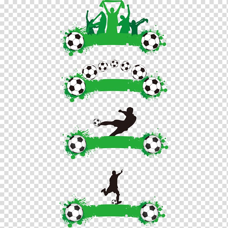soccer player kicking soccer balls illustration, Football Web banner, Football transparent background PNG clipart
