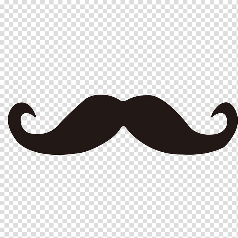 black mustache , Beard Icon, beard transparent background PNG clipart