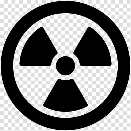 Radioactive decay Computer Icons Radiation Radioactive contamination, symbol transparent background PNG clipart