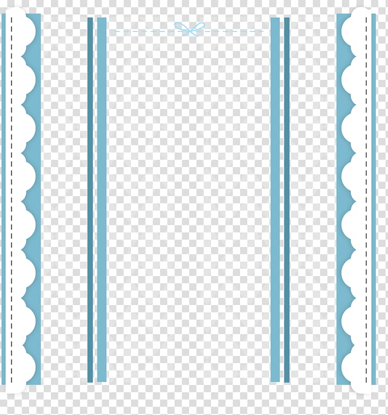 Structure Pattern, Blue cartoon border transparent background PNG clipart