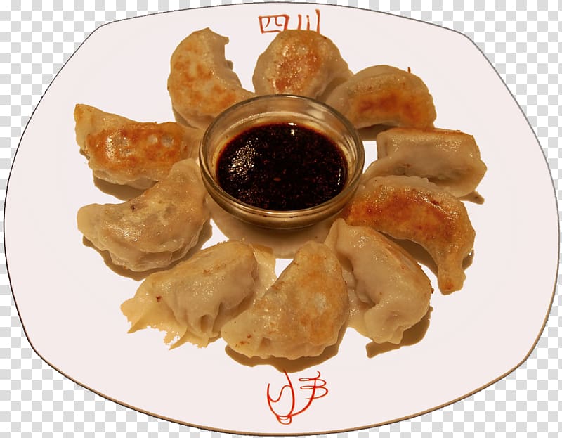 Momo Crab Rangoon Pakora Mongolian cuisine Recipe, Sichuan transparent background PNG clipart