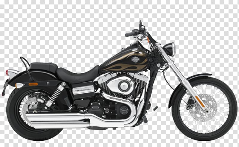 Harley-Davidson Super Glide Motorcycle Softail Harley-Davidson Twin Cam engine, motorcycle transparent background PNG clipart