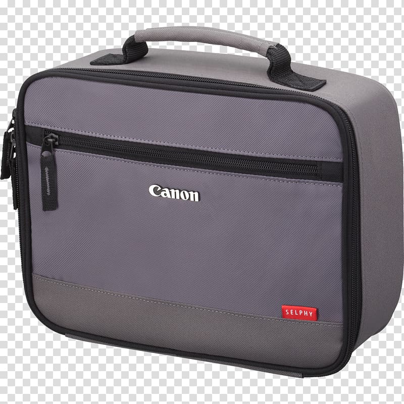 Canon Case Gray Maletin Selphy Printers Electronics Canon SELPHY CP1300, Carry Bag transparent background PNG clipart