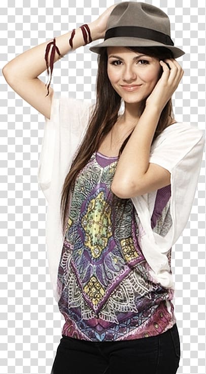 Sleeve iCarly Shoulder Fashion User, victoria justice transparent background PNG clipart