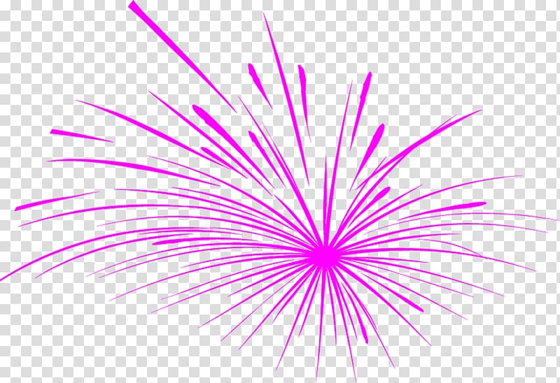 pink fireworks transparent background PNG clipart