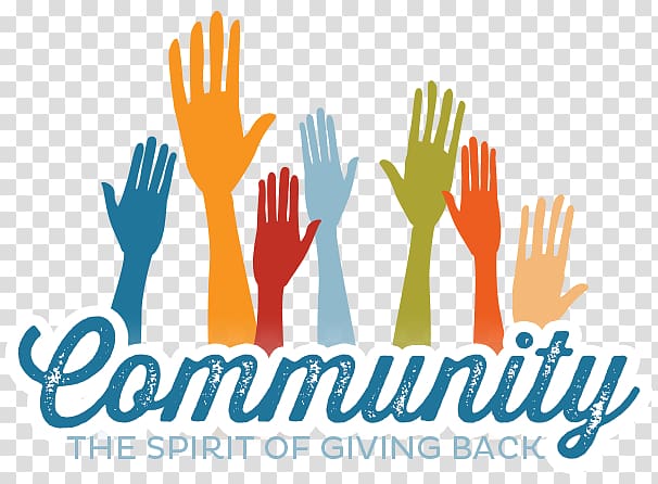 Local community Community service Society Volunteering, giving transparent background PNG clipart
