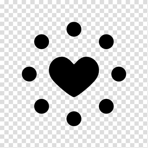 Heart Computer Icons, yin yang fish transparent background PNG clipart