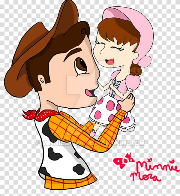 Sheriff Woody Sticker Toy Story LINE, woody bo peep transparent background PNG clipart