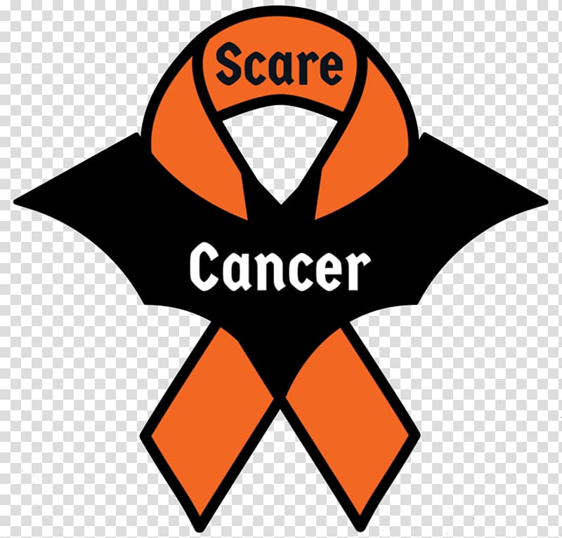 Awareness ribbon Orange ribbon Leukemia Cancer, ribbon transparent background PNG clipart