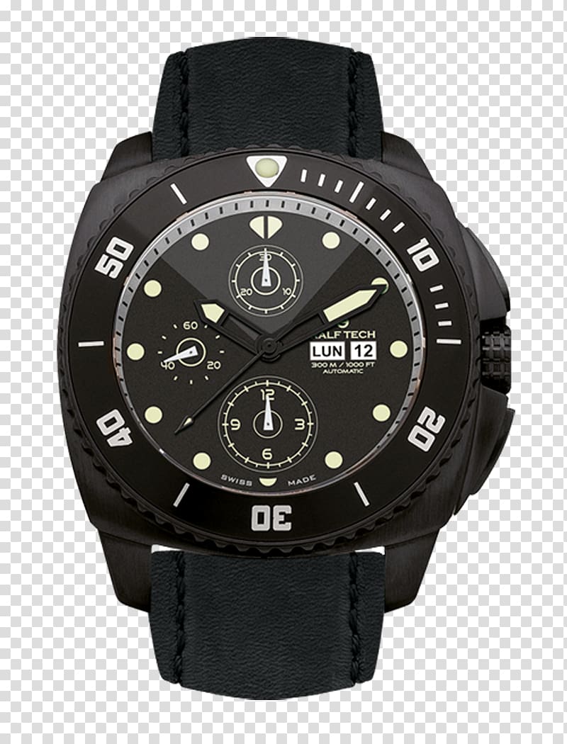 Diving watch Watchmaker Omega SA Movement, watch transparent background PNG clipart