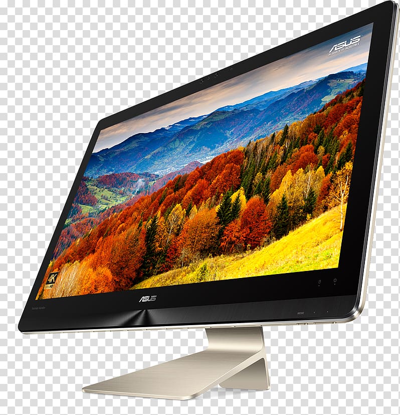 MacBook Pro ASUS Zen AiO Pro Z240 Zenbook Desktop Computers, others transparent background PNG clipart