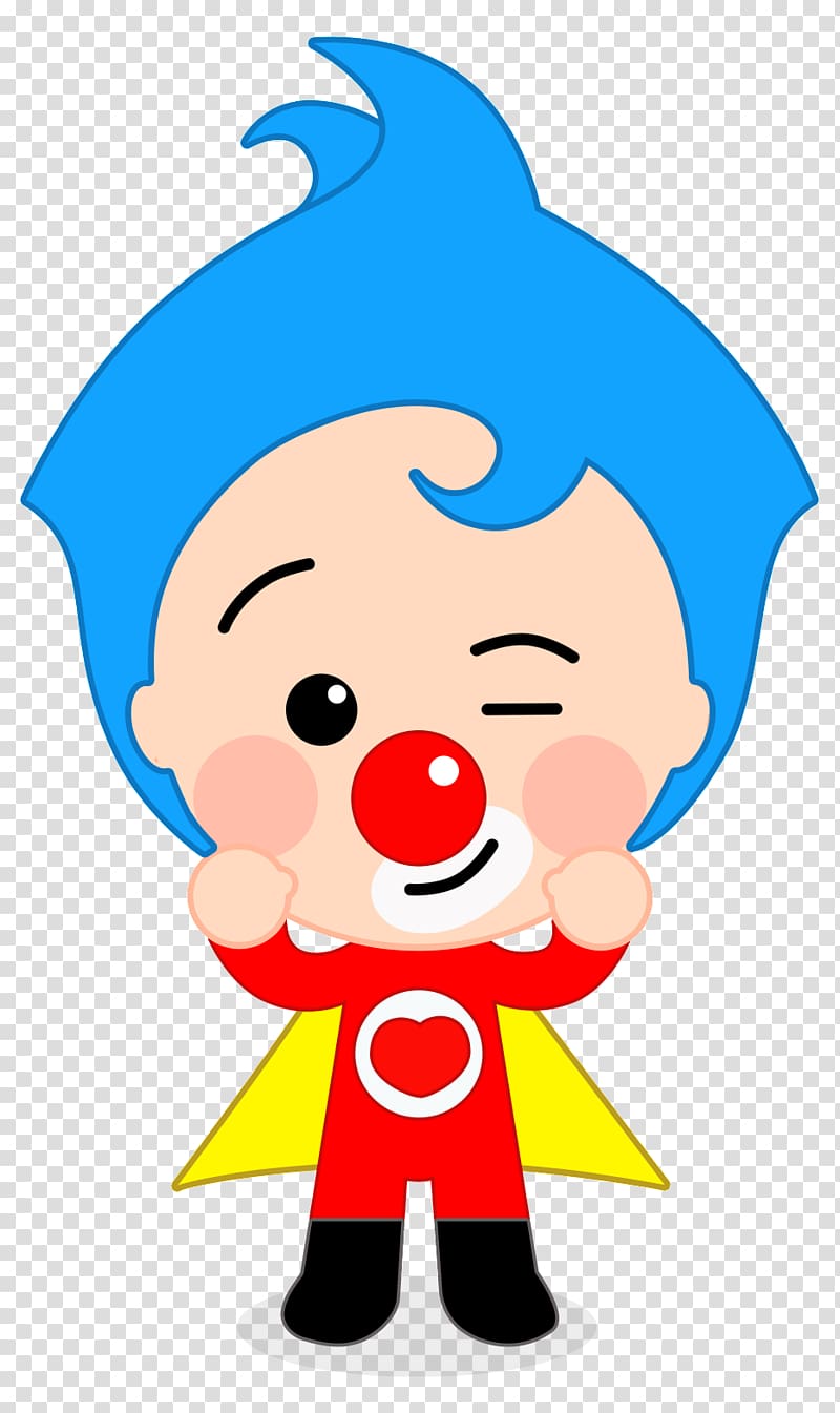 blue-haired cartoon character, Clown Circus Animaatio Birthday Party, clown transparent background PNG clipart