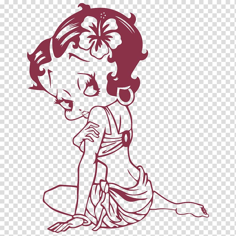 Betty Boop Coloring book Tattoo Colouring Pages, betty boop transparent background PNG clipart