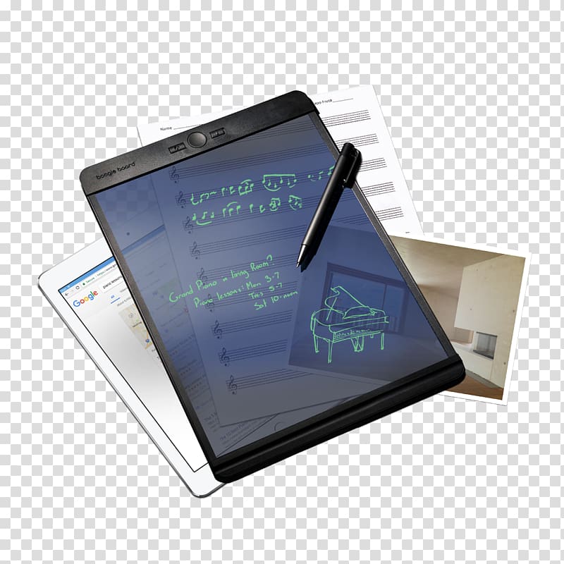 Paper Handwriting recognition Multimedia, boogie board transparent background PNG clipart
