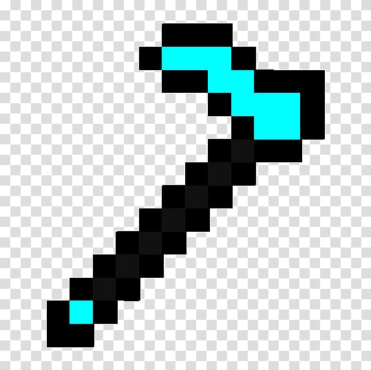 Minecraft: Story Mode Minecraft: Pocket Edition Terraria Video Games, minecraft diamond axe transparent background PNG clipart