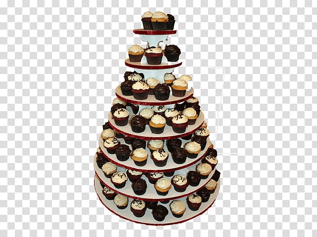 Torte Cupcake Wedding cake The Cheesecake Factory, Cupcake tower transparent background PNG clipart