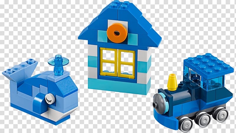 Amazon.com Lego Classic Toy Lego Bricks & More, blue creative transparent background PNG clipart