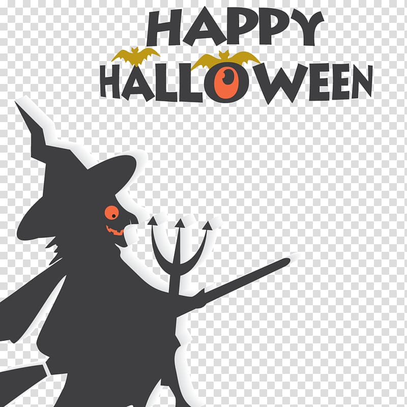 Halloween Pumpkin , Halloween witch flying transparent background PNG clipart