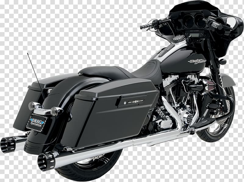 Exhaust system Motorcycle Harley-Davidson Vance & Hines Car, motorcycle transparent background PNG clipart