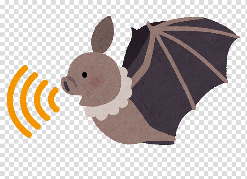Bat Super Nintendo Entertainment System Animal echolocation Acoustic wave Ultrasound, bat transparent background PNG clipart
