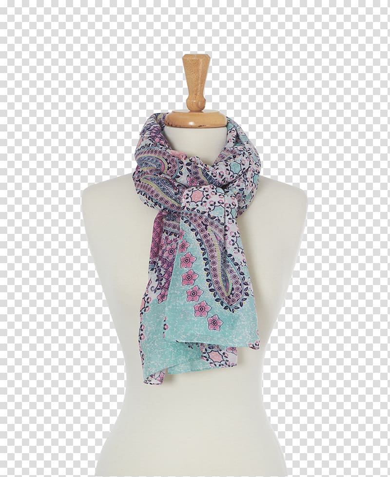 Scarf Shawl Silk Rosebud, Victoria Neck, big shawl transparent background PNG clipart