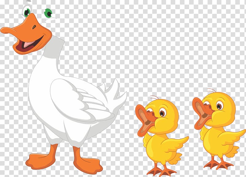 Duck Drawing Cartoon Goose, duck transparent background PNG clipart