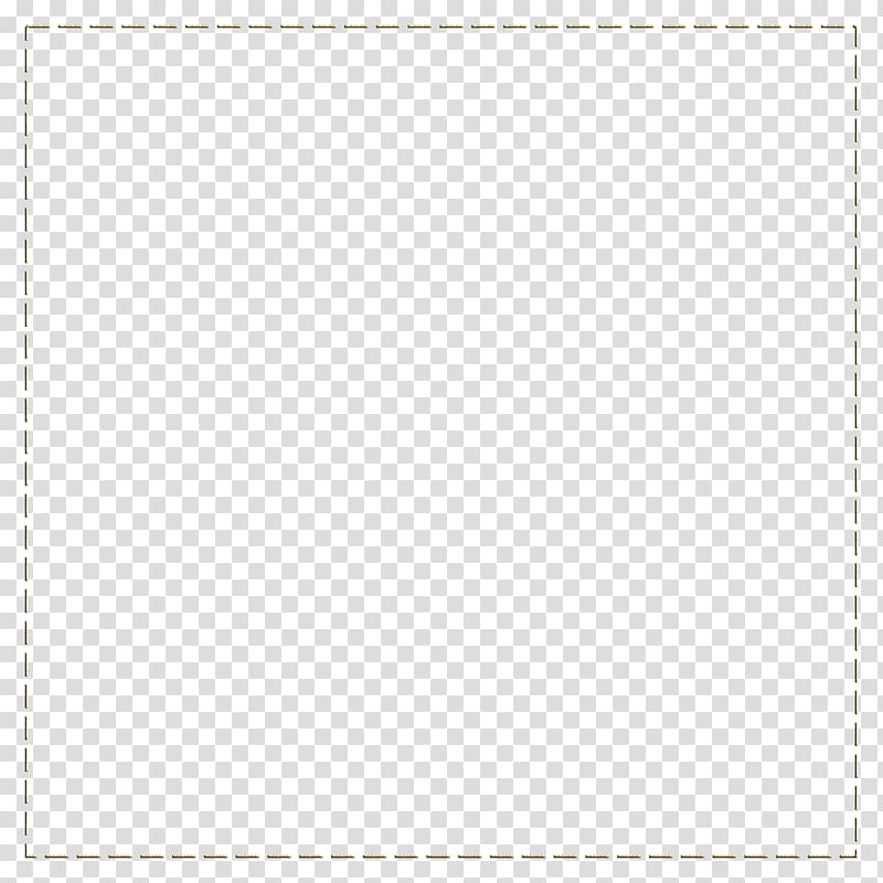 Square Symmetry Area Angle Pattern, Hand-painted frame Border ,Dotted line border square, brown boarder frame transparent background PNG clipart