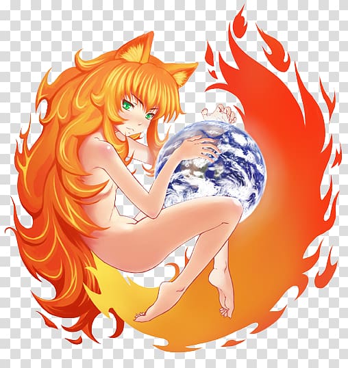 Firefox Anime Desktop Computer Icons, firefox transparent background PNG clipart